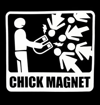 Obrázek 2 produktu Pánské tričko Magnet na ženy, Chick Magnet