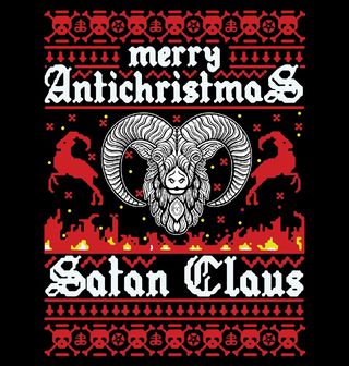 Obrázek 2 produktu Pánské tričko Šťastné Antivánoce Satan Claus