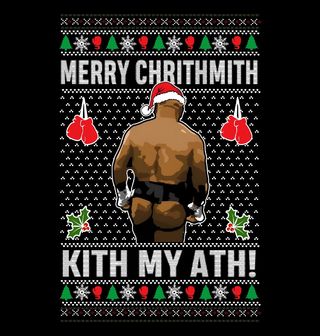 Obrázek 2 produktu Dámské tričko Vánoční Mike Tyson Kith My Ath!