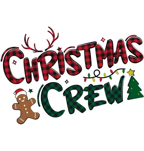 Obrázek produktu Dámské tričko Vánoční Parta Perníčků Christmas Crew