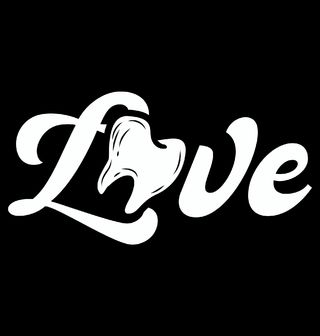 Obrázek 2 produktu Pánské tričko Láska k Zubařům LOVE