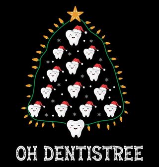 Obrázek 2 produktu Pánské tričko Vánoční Stromek ze Stoliček Oh DentisTree