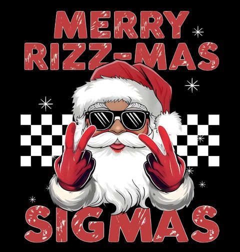 Obrázek produktu Dámské tričko Sigma Vánoce Merry Rizz-Mas Sigmas