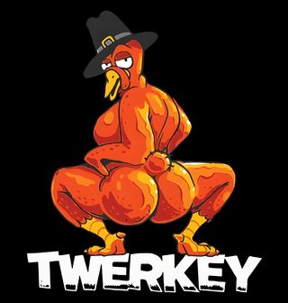 Obrázek 2 produktu Pánské tričko Twerkující Krocan Twerkey