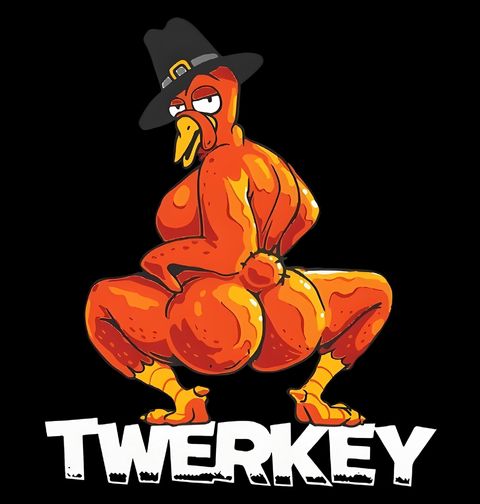 Obrázek produktu Pánské tričko Twerkující Krocan Twerkey