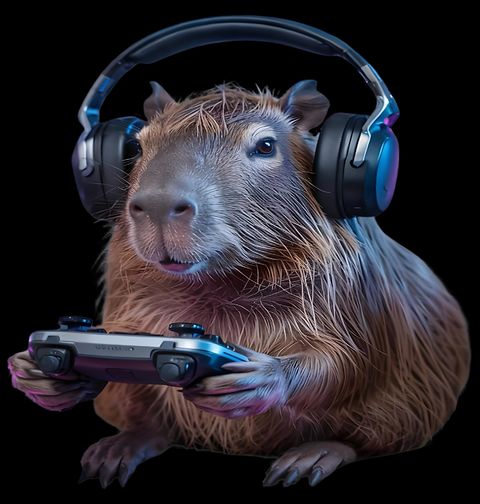 Obrázek produktu Dětské tričko Gamer Kapybara