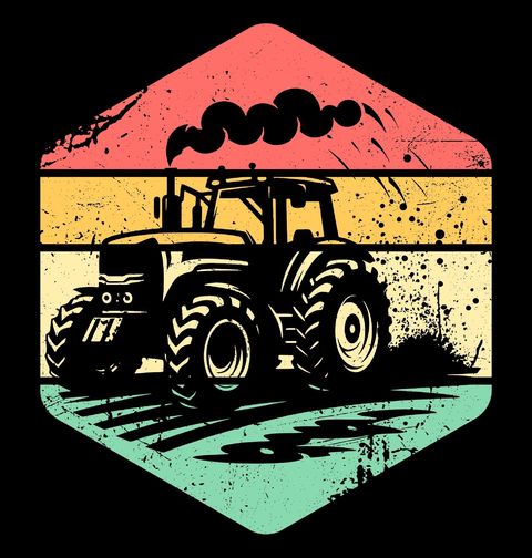 Obrázek produktu Pánské tričko Retro Traktor