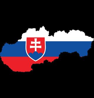 Obrázek 2 produktu Dětské tričko Slovenská Mapa s Vlajkou