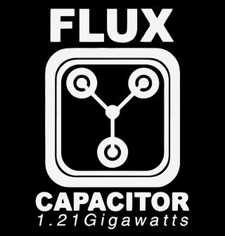 Obrázek 1 produktu Dětské tričko Stroj času Flux Capacitor 1.21 Gigawatts