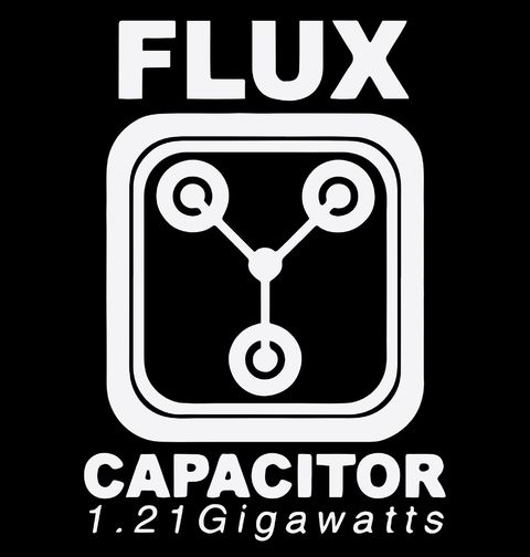 Obrázek produktu Dětské tričko Stroj času Flux Capacitor 1.21 Gigawatts