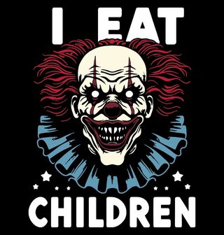 Obrázek 2 produktu Dámské tričko Hladový Pennywise Jím děti I Eat Children