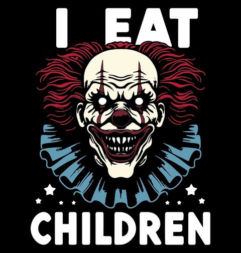 Obrázek produktu Dámské tričko Hladový Pennywise Jím děti I Eat Children