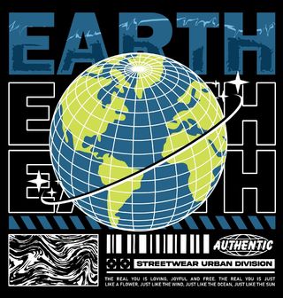 Obrázek 2 produktu Pánské tričko Země EARTH