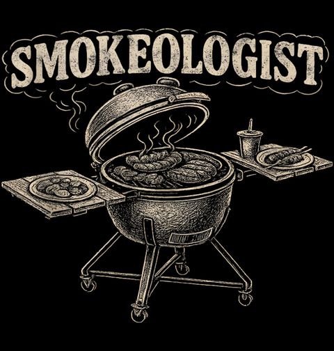 Obrázek produktu Dámské tričko Mistr grilování Smokeologist