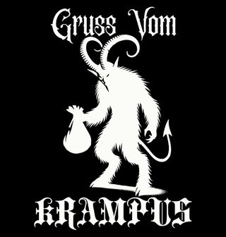 Obrázek 2 produktu Dětské tričko Pozdrav od Krampuse pro Zlobivé Děti