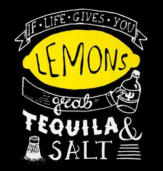 Obrázek 2 produktu Dámské tričko Když ti dá život citron, potřebuješ tequilu