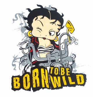 Obrázek 2 produktu Dámské tričko Betty Boop Born to be wild Narozena pro Vášeň 
