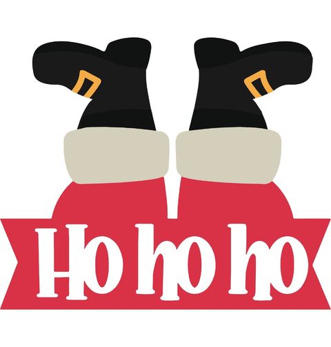 Obrázek produktu Dámské tričko Santa zaseknutý v Komíně Ho Ho Ho