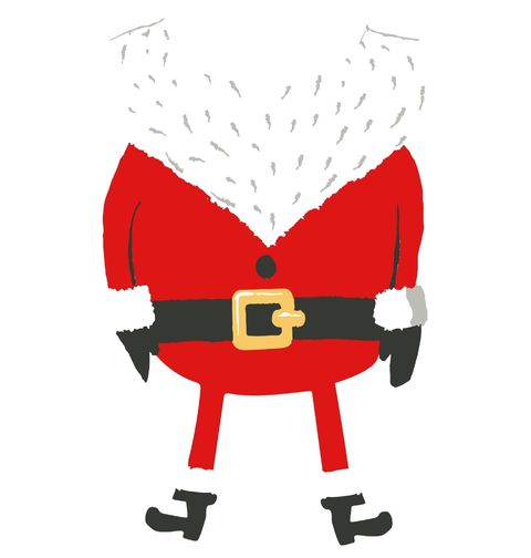 Obrázek produktu Dětské tričko Kostým Santy Clause