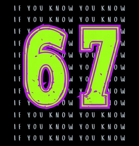 Obrázek produktu Dětské tričko 67 If You Know, You Know Six Seven