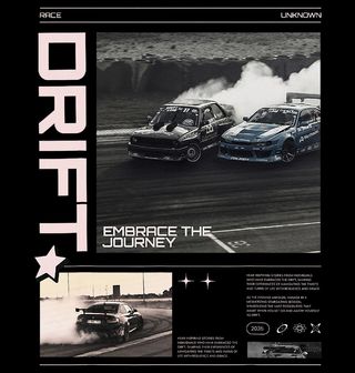 Obrázek 2 produktu Pánské tričko Přijmi Cestu Driftu Embrace the Journey