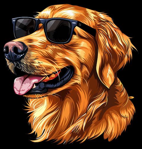 Obrázek produktu Dětské tričko Cool Zlatý retrívr