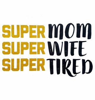 Obrázek 2 produktu Dámské tričko Super Mom Super Wife Super Tired
