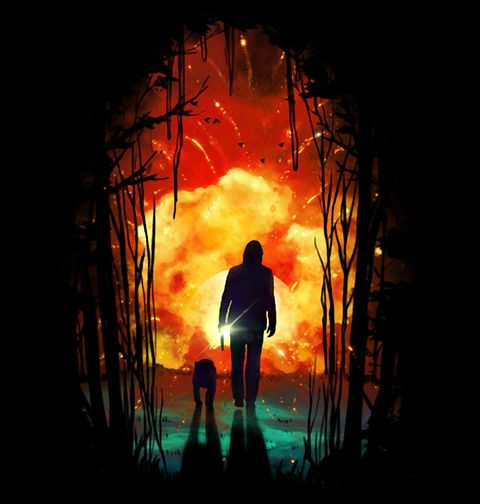 Obrázek produktu Dámské tričko John Wick a Plameny Pomsty