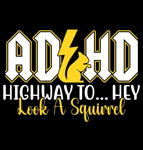 Obrázek produktu Pánské tričko Rocková Veverka ACDC
