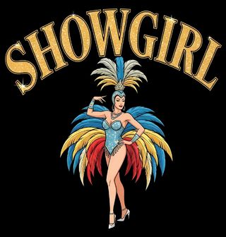 Obrázek 2 produktu Dámské tričko Kabaretní Tanečnice Showgirl