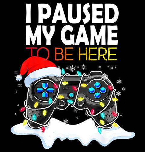 Obrázek produktu Pánské tričko Vánoční Pauza Hráče