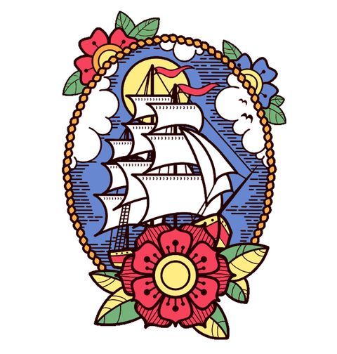 Obrázek produktu Pánské tričko Sailor! Loď