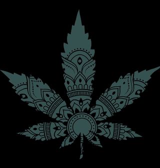 Obrázek 2 produktu Dámské tričko Mandala Marihuany