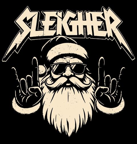 Obrázek produktu Pánské tričko Metalový Santa Sleigher