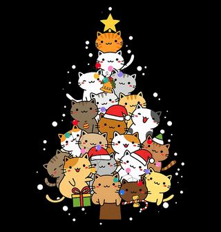 Obrázek 2 produktu Dětské tričko Kočičí Stromeček