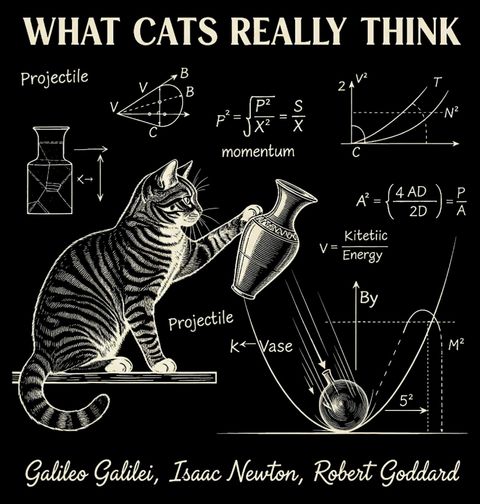 Obrázek produktu Dětské tričko Co si kočky opravdu myslí What cats really think