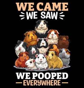 Obrázek 2 produktu Dětské tričko Zlobivá Morčata domácí