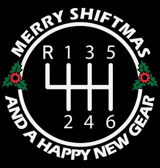 Obrázek 2 produktu Dámské tričko Vánoční Převodovka Merry Shiftmas