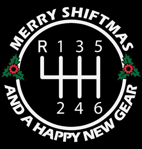 Obrázek produktu Dámské tričko Vánoční Převodovka Merry Shiftmas