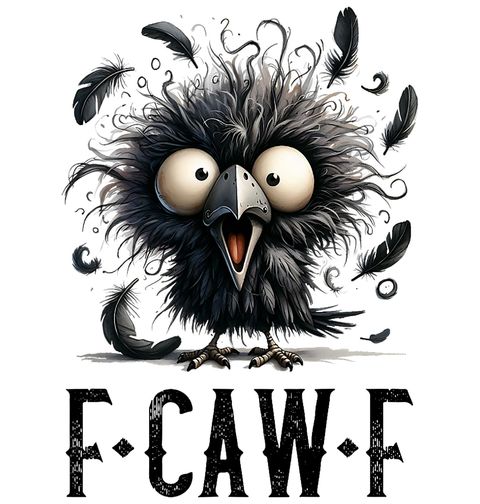 Obrázek produktu Dámské tričko Vypelichaná Vrána F·CAW·F