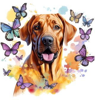 Obrázek 2 produktu Pánské tričko Rhodéský ridgeback v Motýlí Zahradě