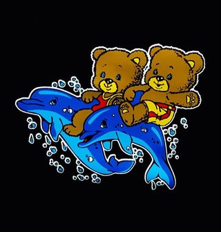 Obrázek 2 produktu Dětské tričko Medvědi na delfínech