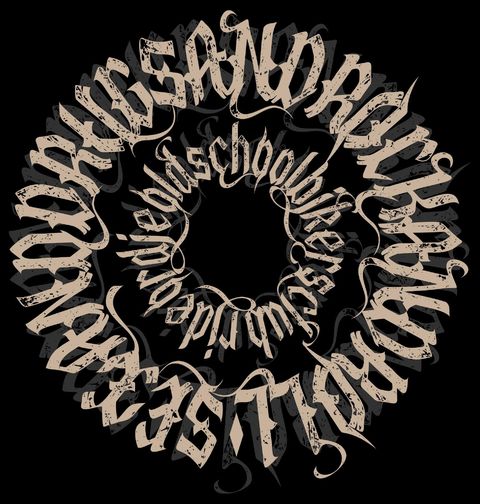 Obrázek produktu Pánské tričko Rocková Mandala Sex, Drugs and Rock'n'Roll