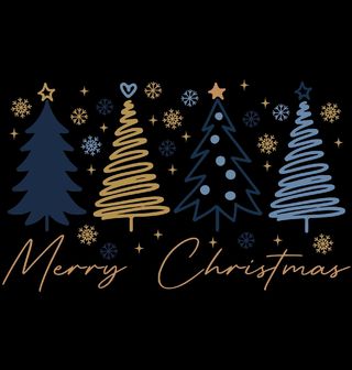 Obrázek 2 produktu Dětské tričko Elegantní Vánoční Stromečky