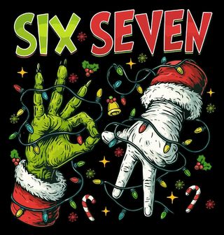 Obrázek 2 produktu Dámské tričko Vánoční Grinchova 67 Six Seven