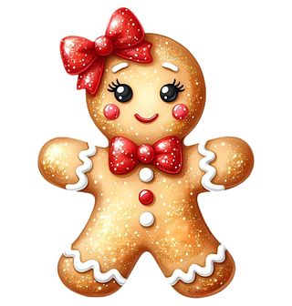 Obrázek 2 produktu Pánské tričko Vánoční Třpytivý Perníček