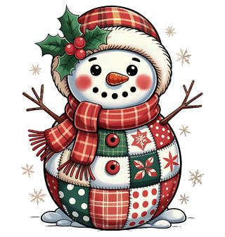 Obrázek 2 produktu Dětské tričko Zaplátovaný Vánoční Sněhulák