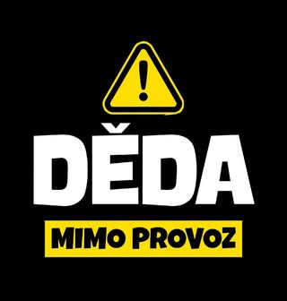 Obrázek 2 produktu Pánské tričko Pozor! Děda mimo Provoz