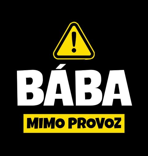 Obrázek produktu Dámské tričko Pozor! Bába mimo Provoz