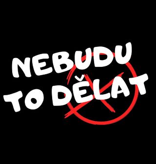 Obrázek 2 produktu Pánské tričko Ne nebudu to dělat